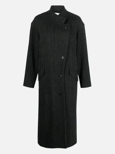 Women's Sabine Wool Single Coat Black - ISABEL MARANT - BALAAN 2