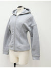 gray zip up hoodie - GANNI - BALAAN 4