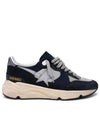 Star Running Sole Suede Low Top Sneakers Grey Navy - GOLDEN GOOSE - BALAAN 2