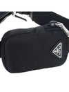 Triangle Logo Re-Nylon Pocket Cross Bag Black - PRADA - BALAAN 8