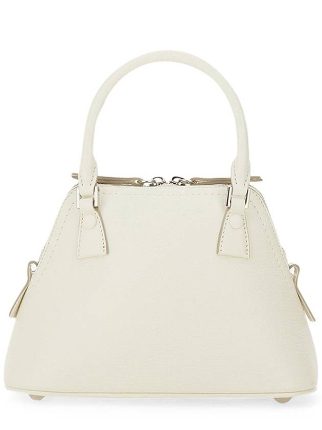 5AC Classique Micro Tote Bag White - MAISON MARGIELA - BALAAN 4