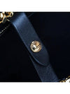 Lola Quilted Lambskin Medium Shopper Bag Black Gold - BURBERRY - BALAAN 7