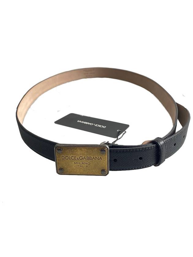 Vintage Buckle Belt Black - DOLCE&GABBANA - BALAAN 2