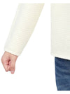 Crew Neck Wool Knit Top Ivory - TEN C - BALAAN 9