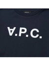 VPC Logo Sweatshirt Navy - A.P.C. - BALAAN 4