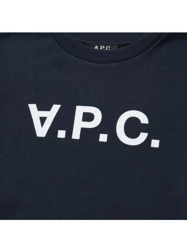 VPC Logo Sweatshirt Navy - A.P.C. - BALAAN 4