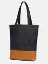 Logo Denim Axelle Tote Bag Navy - A.P.C. - BALAAN 8