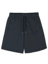 Bold Fox Head Patch Oversized Jog Shorts Navy - MAISON KITSUNE - BALAAN 2