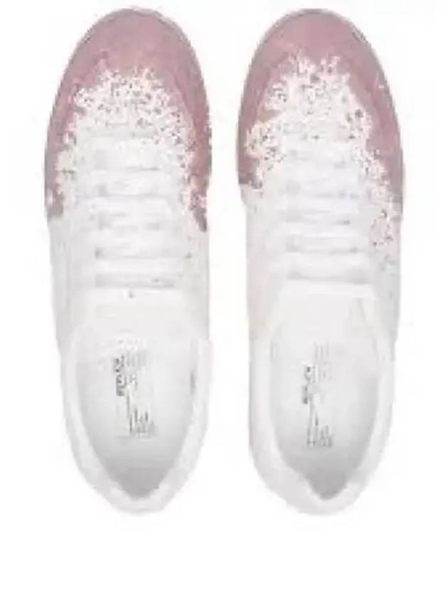 Replica Painting Low Top Sneakers White Pink - MAISON MARGIELA - BALAAN 2