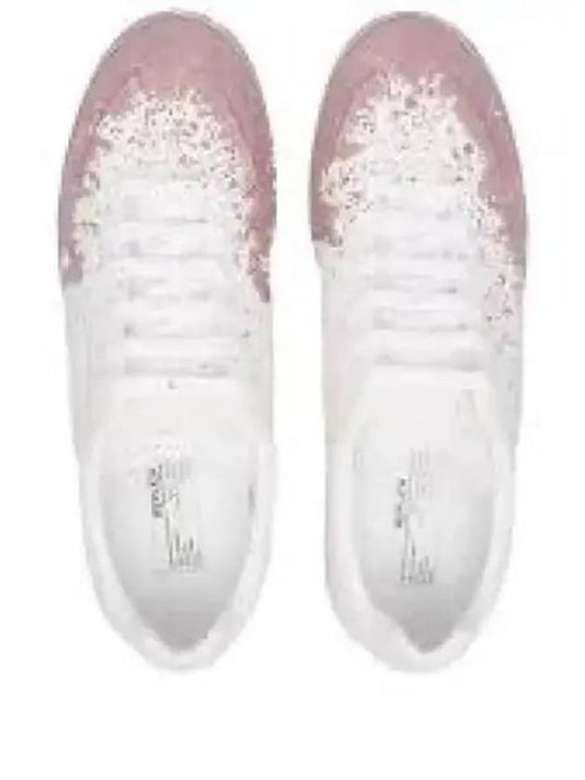 Replica Painting Low Top Sneakers White Pink - MAISON MARGIELA - BALAAN 2