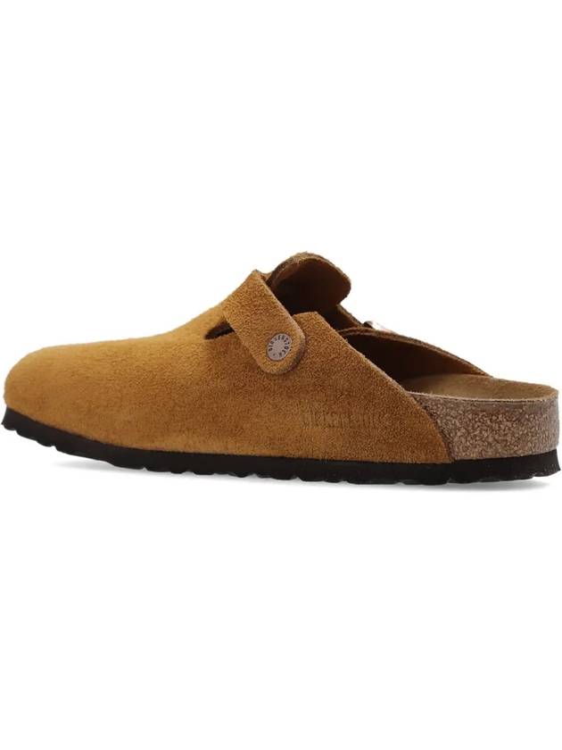 Boston Suede Mule Brown - BIRKENSTOCK - BALAAN 5