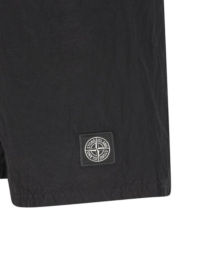 Nylon Metal Econyl Swim Shorts Black - STONE ISLAND - BALAAN 4