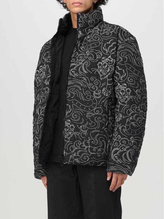 Allover Print Jacket Black - KENZO - BALAAN 4