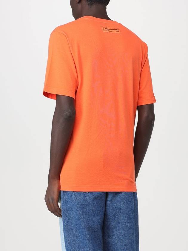 T-shirt Heron Preston in cotone con logo ricamato - HERON PRESTON - BALAAN 3