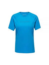 Selun FL Logo Short Sleeve T-shirt Glacier Blue - MAMMUT - BALAAN 2