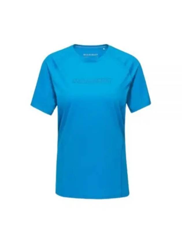 Selun FL Logo Short Sleeve T-shirt Glacier Blue - MAMMUT - BALAAN 2