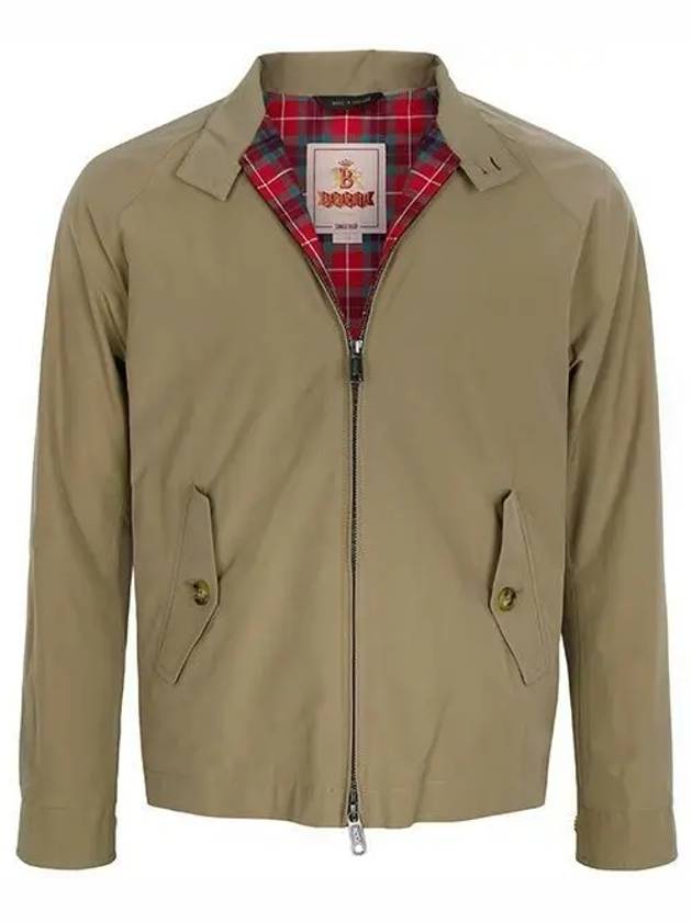 Men's G4 Classic Harrington Zip-Up Jacket Tan - BARACUTA - BALAAN 2