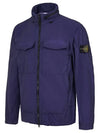 Waffen Naslan Light Watro Zip-up Jacket Dark Blue - STONE ISLAND - BALAAN 3