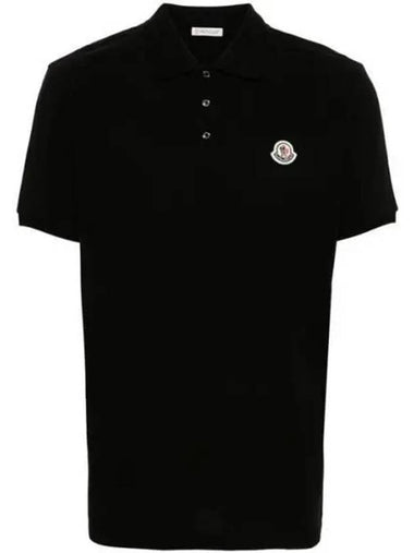 8A00009 84556 Logo patch polo short sleeve 270863 1117958 - MONCLER - BALAAN 1