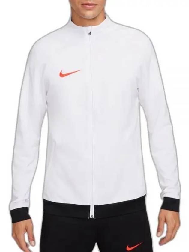 Academy Dri-Fit Soccer Zip-Up Jacket White - NIKE - BALAAN 2