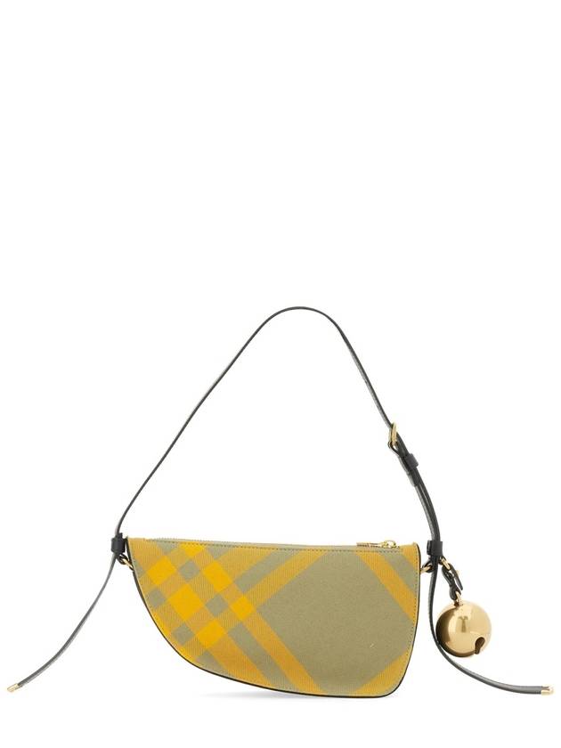 Shield Check Mini Shoulder Bag Hunter - BURBERRY - BALAAN 3