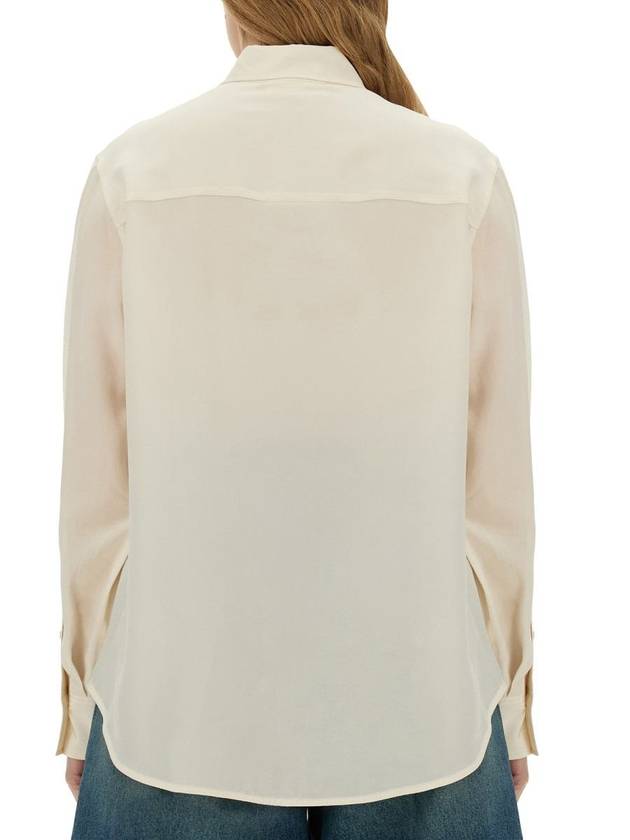 Victoria Beckham Silk Shirt - VICTORIA BECKHAM - BALAAN 3