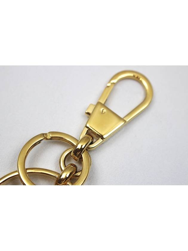 Double G keychain gold keyring 752067 - GUCCI - BALAAN 4