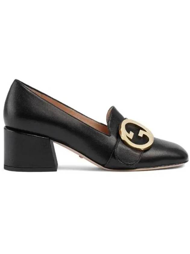 Women's Blondie Interlocking G Pumps Black - GUCCI - BALAAN.