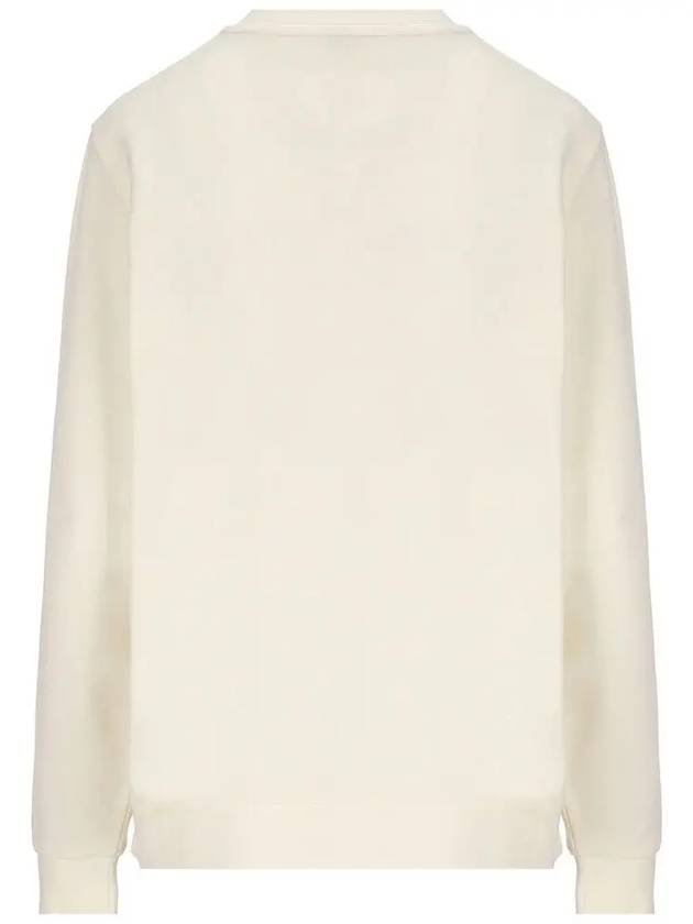 Logo Patch Sweatshirt White - MONCLER - BALAAN 4