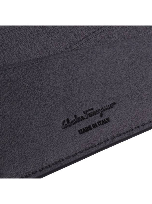 Ferragamo Women's Gancini Card Case 66 A075 NERO - SALVATORE FERRAGAMO - BALAAN 2