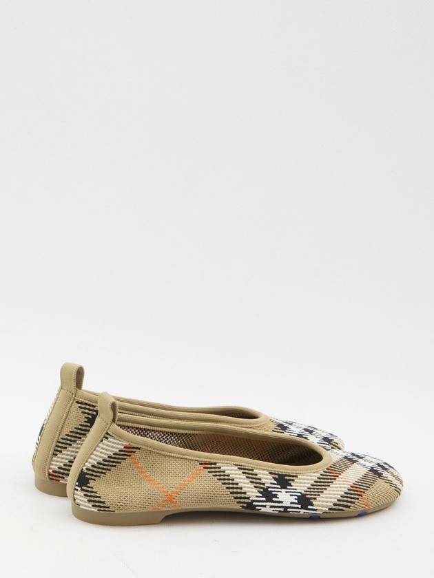 Baby Check Knit Ballerina Sand - BURBERRY - BALAAN 4