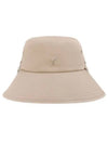 De Coeur String Bucket Hat Light Beige - AMI - BALAAN 2