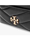 Kira Chevron Logo Card Wallet Black - TORY BURCH - BALAAN 4