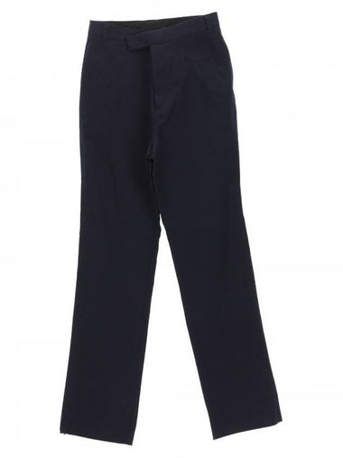 Twill Unconstructed Straight Pants - THOM BROWNE - BALAAN 1