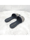 Lux You New Product 35 5 Dway Deep Blue Embroidered Cotton Mule KCQ166ERC - DIOR - BALAAN 5