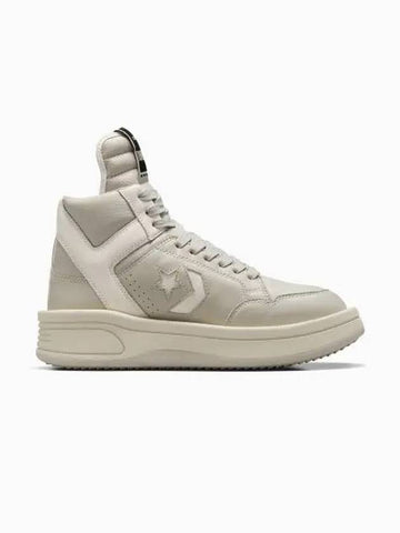 Turboweapon High Top Sneakers Oyster White - CONVERSE - BALAAN 1