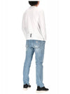 Core Identity Stretch Jersey Long Sleeve T-Shirt White - EMPORIO ARMANI - BALAAN 5
