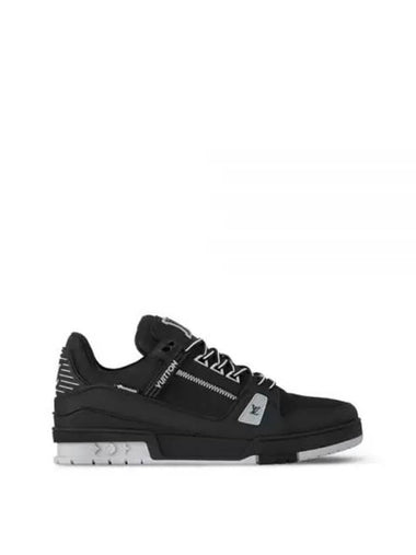 LV Trainer Sneakers Black 1ADEW2 - LOUIS VUITTON - BALAAN 1