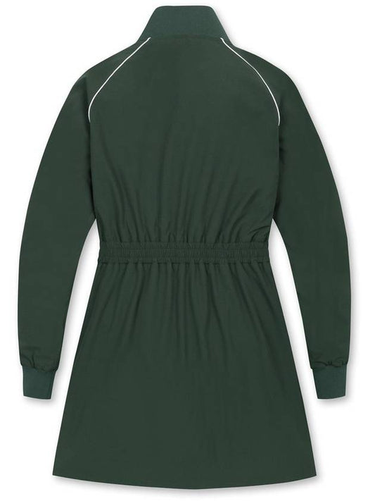 (WOMEN) Full Zip-up Piping Woven Dress - GOLDEN BEAR - BALAAN 2