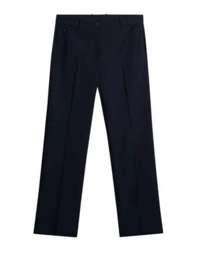 Women's Megan Straight Fit Pants Navy - J.LINDEBERG - BALAAN 1