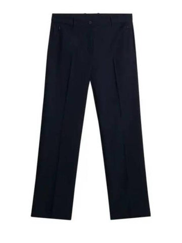 Women's Megan Straight Fit Pants Navy - J.LINDEBERG - BALAAN 1