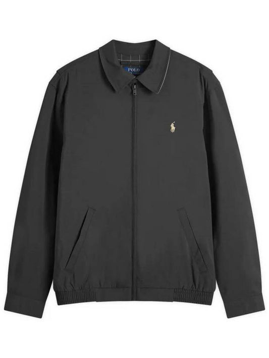 Harrington Windbreaker Black - POLO RALPH LAUREN - BALAAN 2