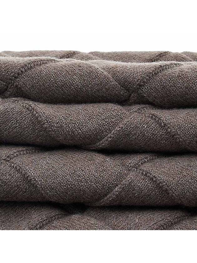 Intrecciato Wool Muffler Riverbed - BOTTEGA VENETA - BALAAN 5