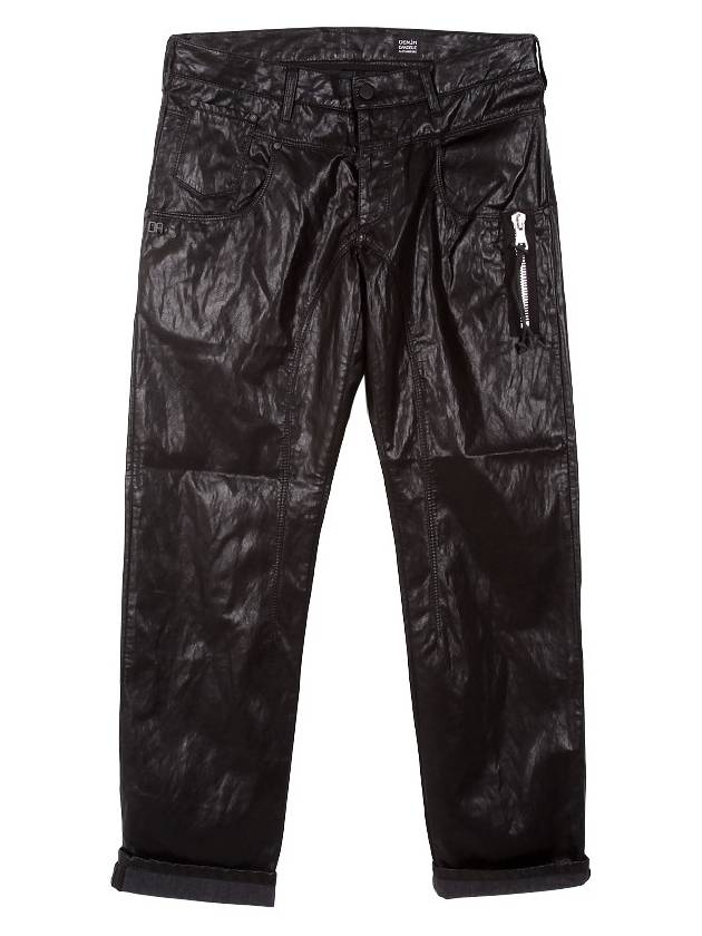 DANIEL ALESSANDRINI Fake Leather MILTON Pants - DANIELE ALESSANDRINI - BALAAN 1