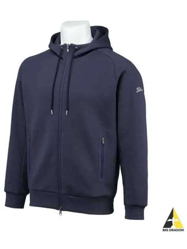 Training Sweat Hoodie TLFMJ940J NV Men s Hooded Zip up - TITLEIST - BALAAN 1