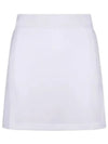 Women's Amelie H Line Skirt White - J.LINDEBERG - BALAAN 2