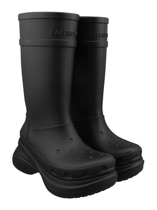 Crocs Rain Boots Black - BALENCIAGA - BALAAN 2