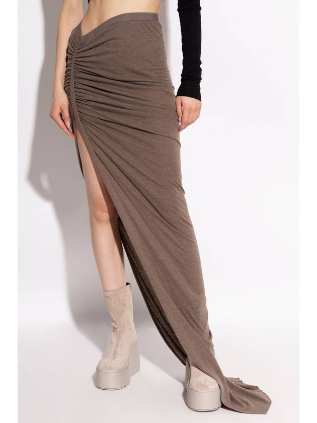 Rick Owens Skirt Edfu, Women's, Brown - RICK OWENS - BALAAN 3