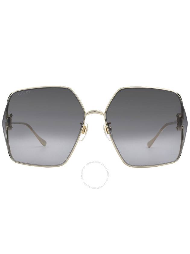 Eyewear Interlocking G Sunglasses Gold - GUCCI - BALAAN 2