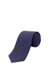 Interlocking G Silk Crepe Tie Blue - GUCCI - BALAAN 1